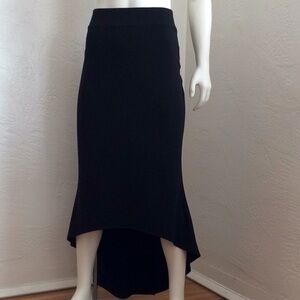 Lundstrom Canadian elegant designer high low knit